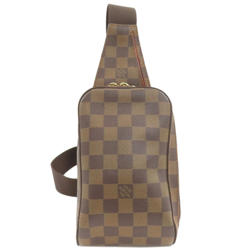 LOUIS VUITTON Brown Damier Canvas Hobo Bag - Picture 1 of 16
